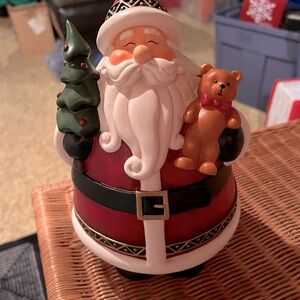 NWT Costco Decorative 10” Santa Figurine